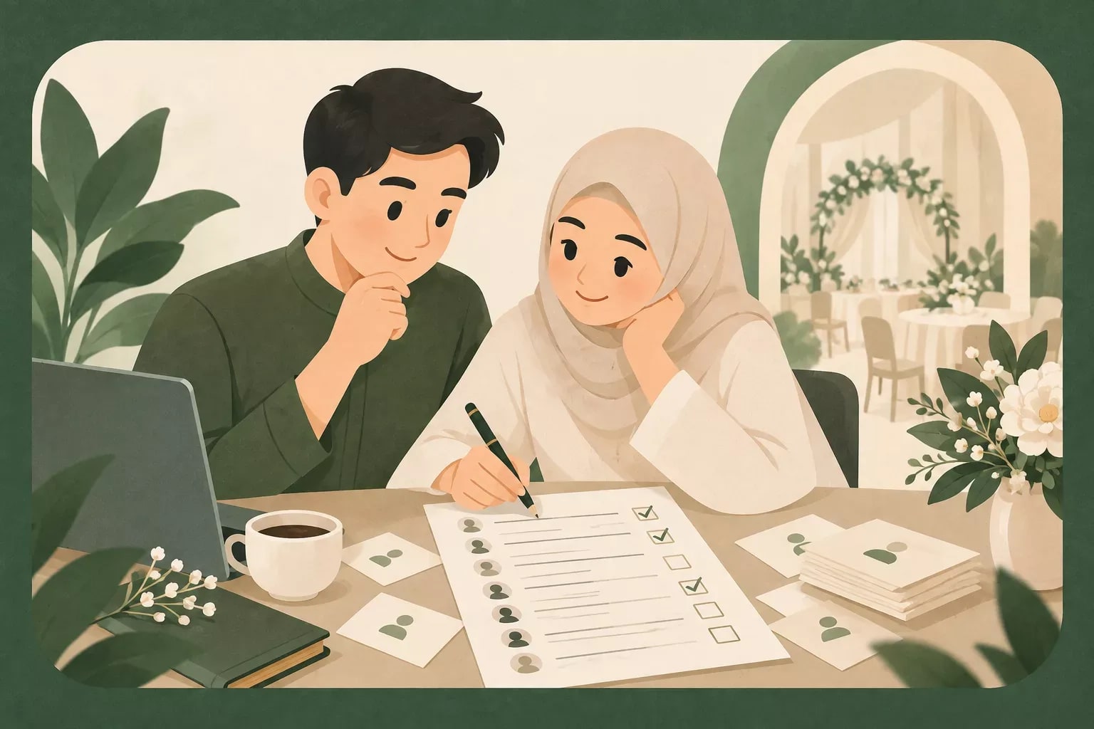 Cara Menentukan Jumlah Tamu Undangan