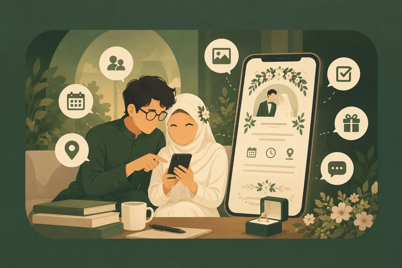 isi undangan pernikahan digital